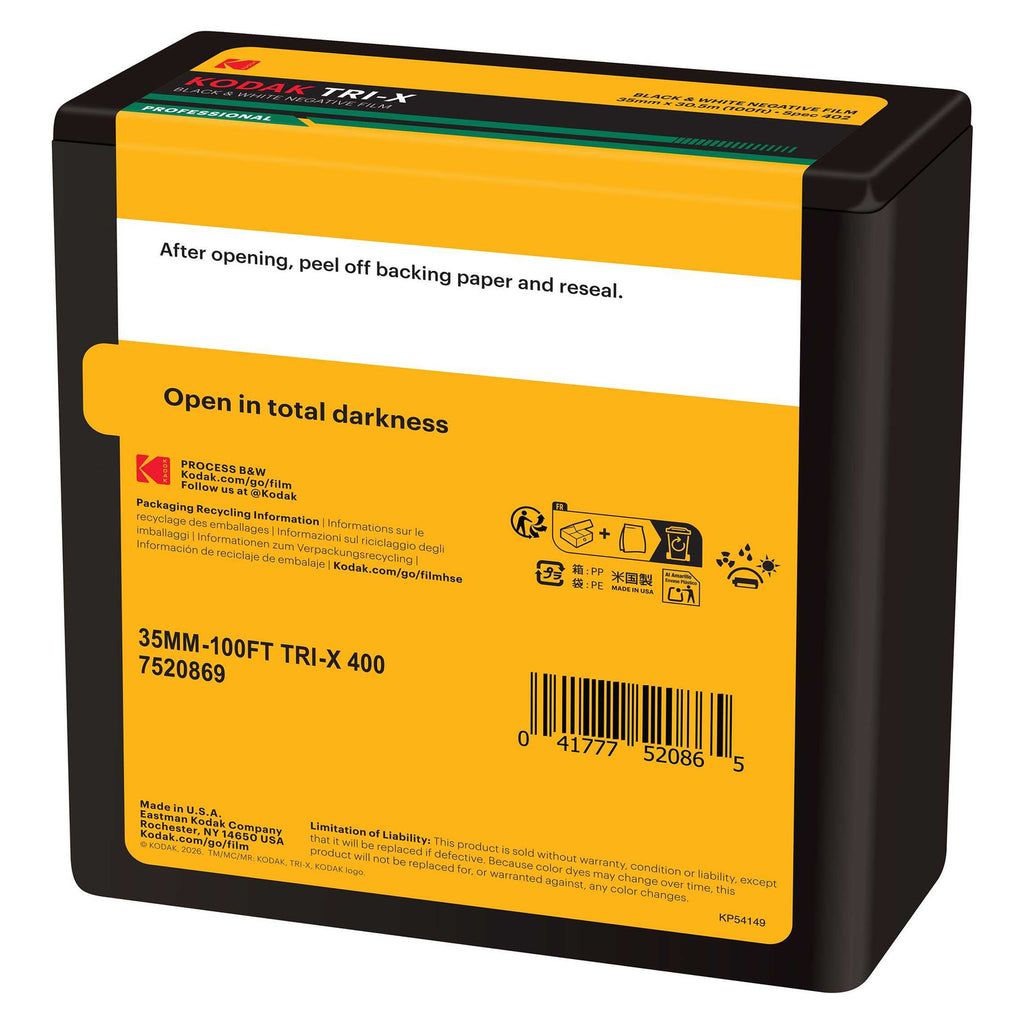 Kodak Tri-X 400 -  35mm x 30.5m (bulk)