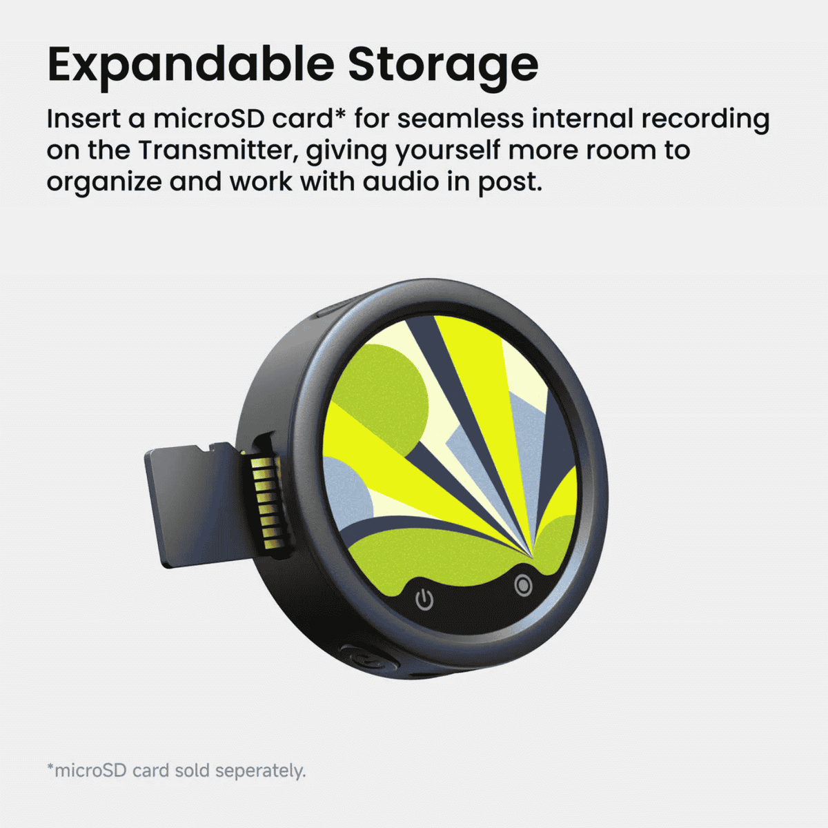 Insta360 Mic Transmitter (Graphite Black)