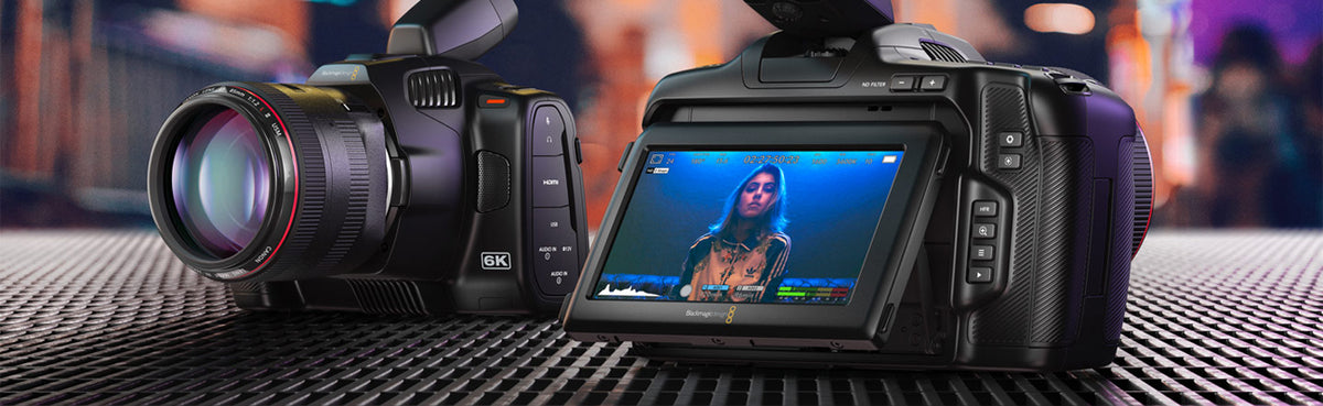 Banner de marca Blackmagic