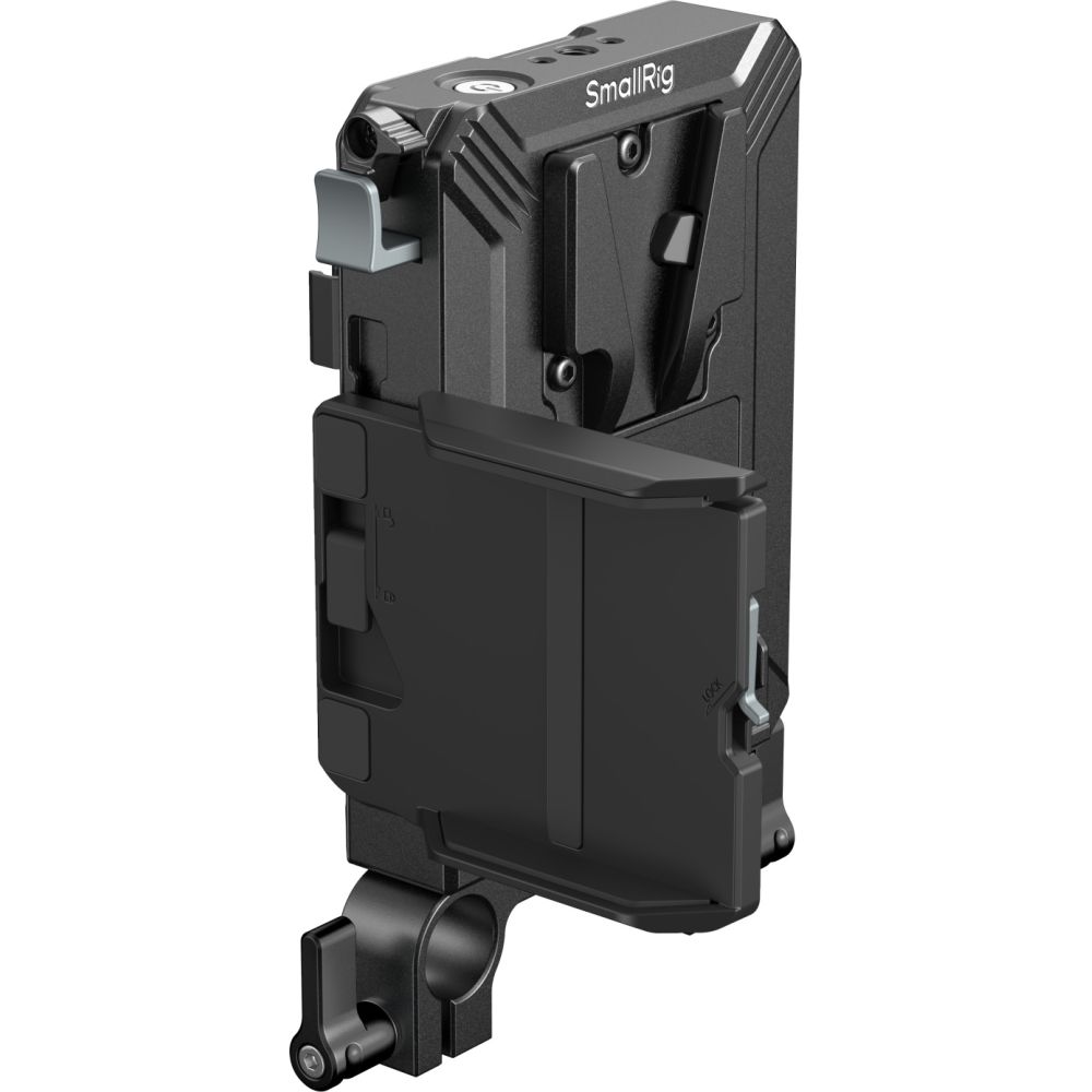 Kit de placa de montaje de batería SmallRig 5226 V-Mount para varillas LWS de 15 mm