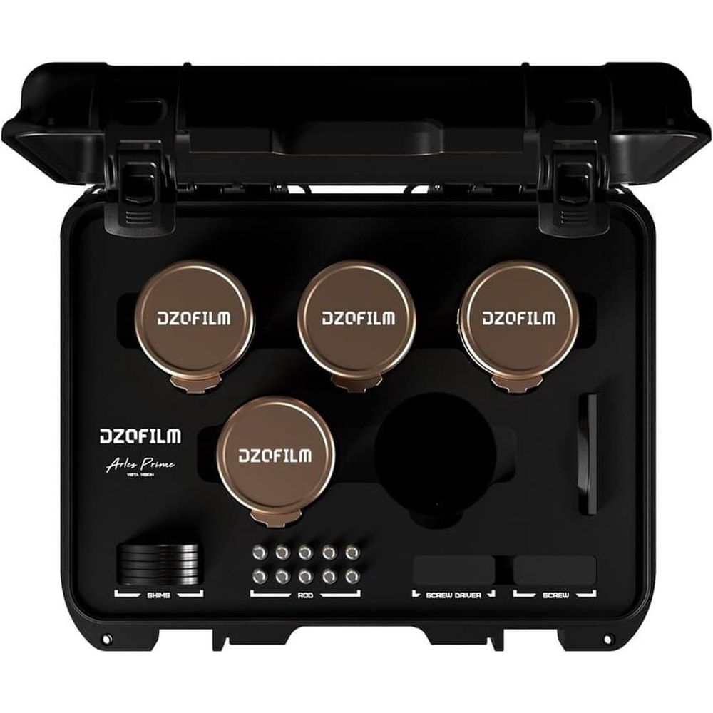 Objetivo de cine DZOFilm Arles Lustre 14/21/40/135/180 mm FF/VV Prime (montura PL, medidor)