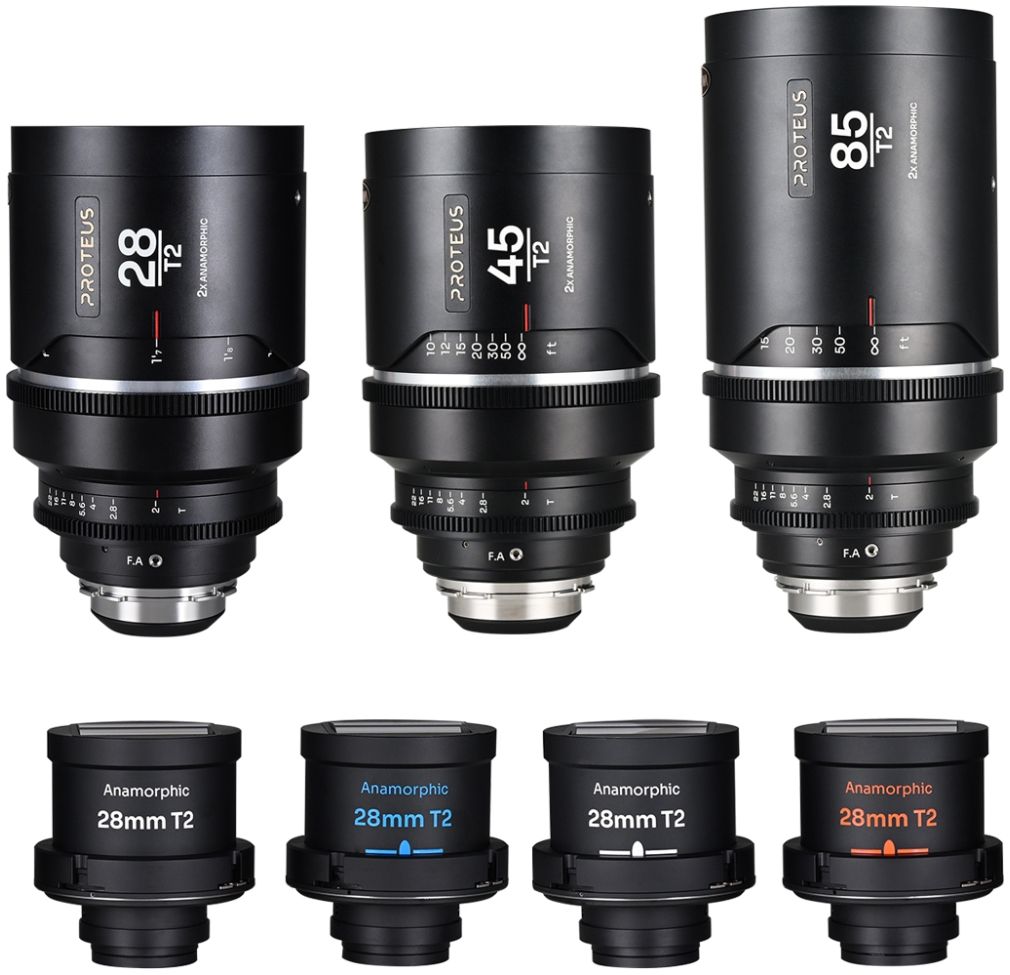 Laowa Proteus Flex 2X Anam. (28mm, 45mm, 85mm) - Arri PL+EF