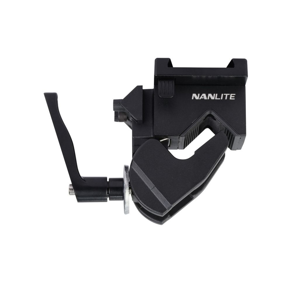 Nanlite Super Clamp con gancho y mango (para Forza 300II/BII 500II/BII y PavoSlim)