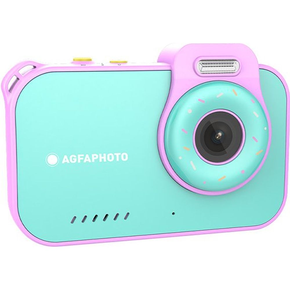 Cámara acuática AgfaPhoto azul para niños