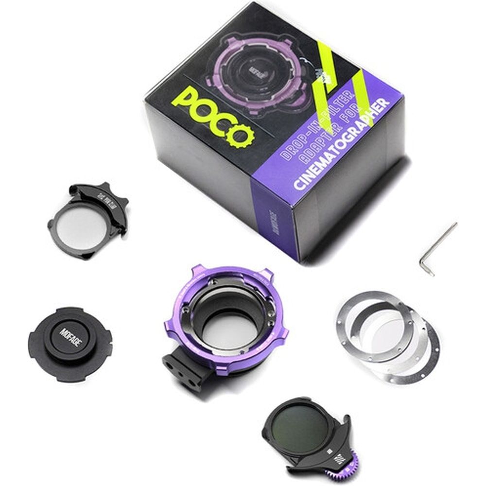 Kit estándar de adaptador de filtro Drop-In POCO Mofage (montaje RF)
