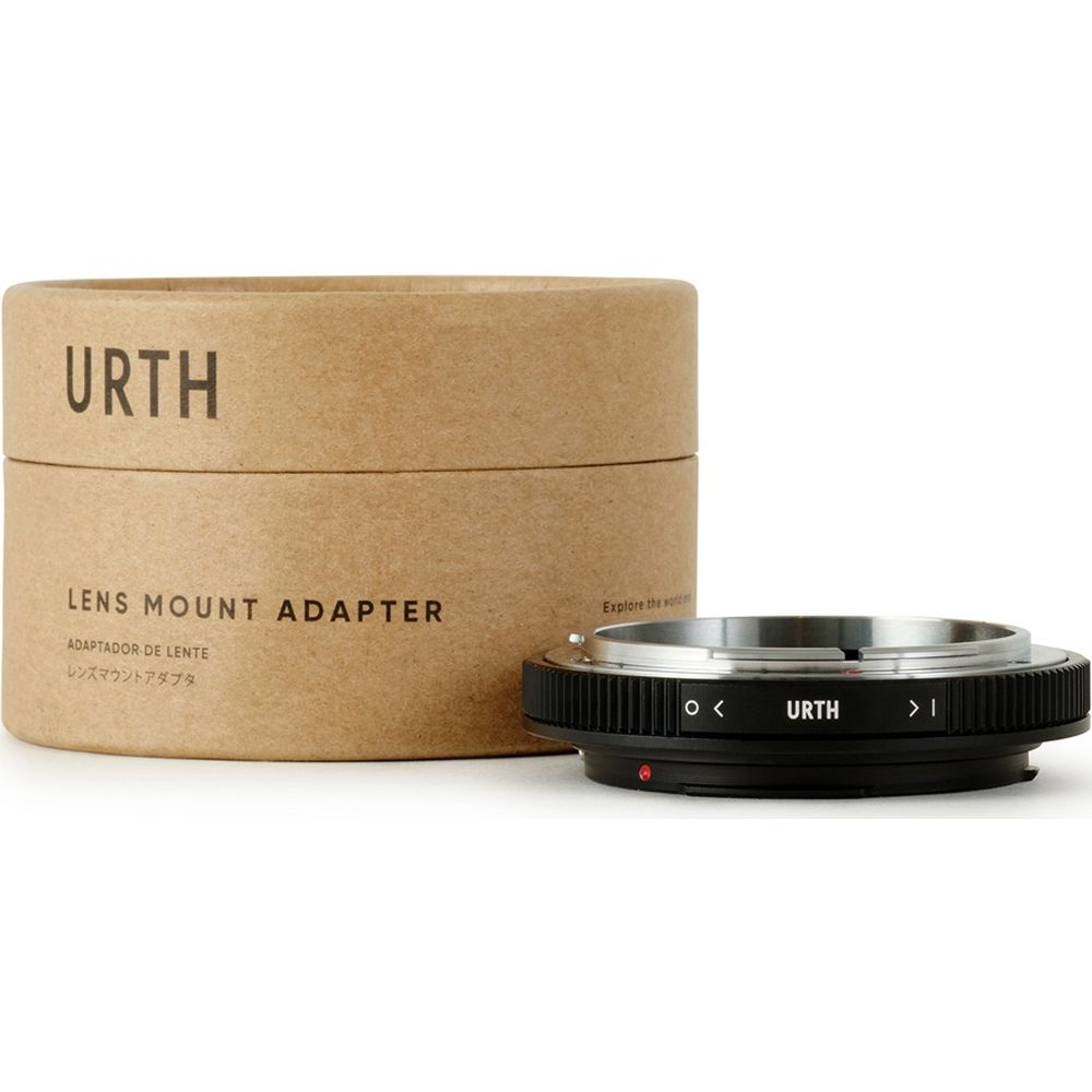 Adaptador de montura de lente Urth: compatible con lentes Canon FD y cuerpos de cámara Canon (EF/EF S) (con cristal óptico)