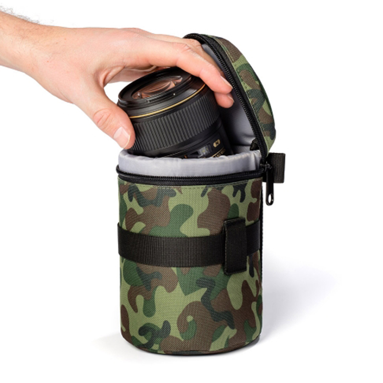 easyCover Bolsa para Objetivo 80x95mm camuflaje