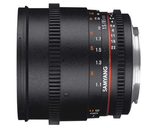 Samyang 85mm T1.5 VDSLR AS IF UMC II Montura E