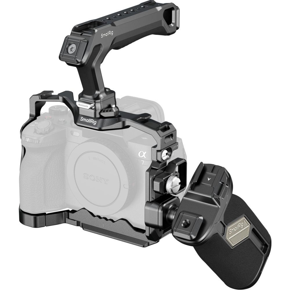 Kit de jaula SmallRig 5599 "HawkLock" para Sony A7R V / A7 IV / A7S III / A7 V (Edición Avanzada)