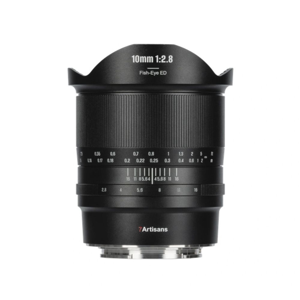7artisanos 10 mm F/2,8 Mark II (montura Sony E), negro