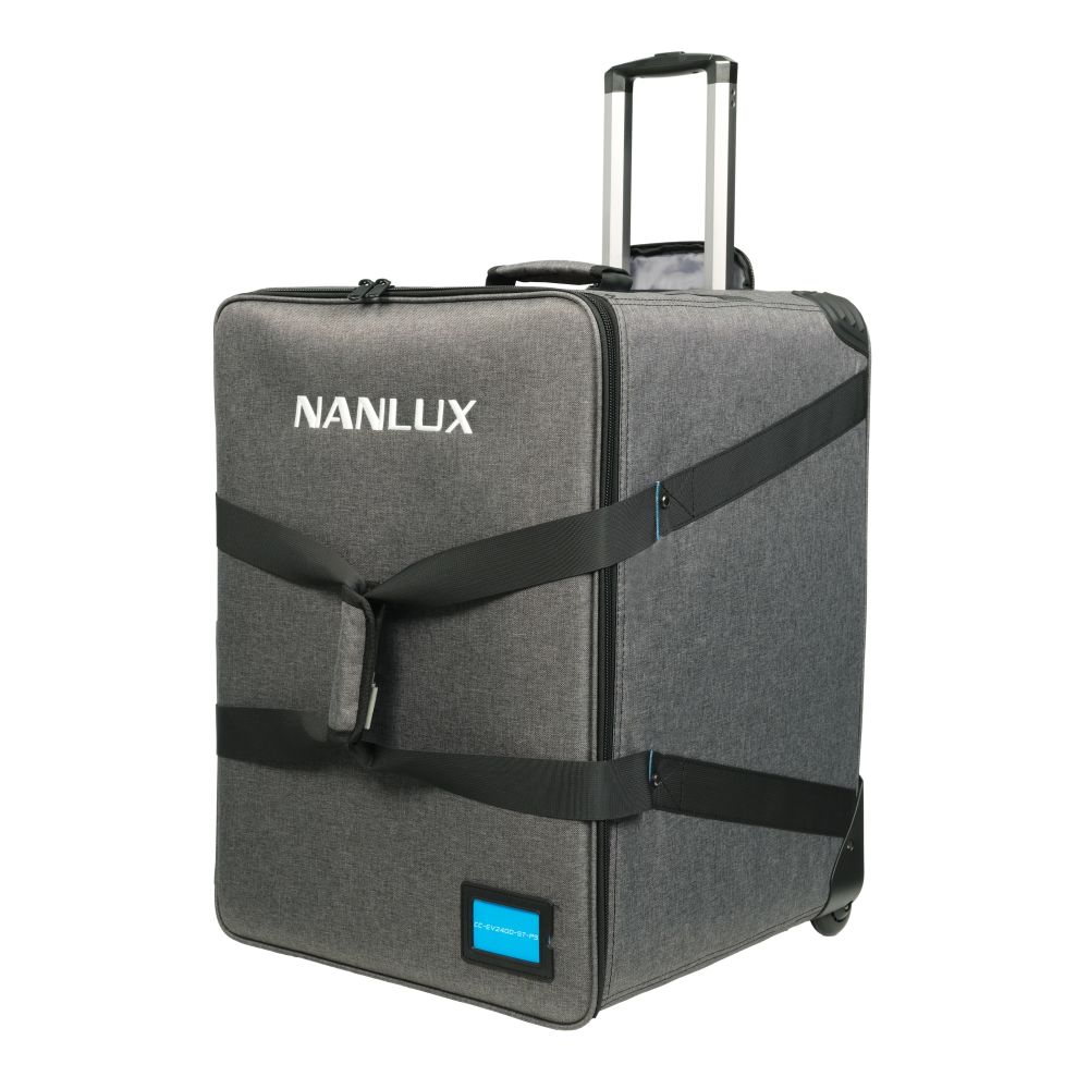 Maleta con ruedas Nanlux CC-EV2400-ST-PS (fuente de alimentación y reflector)