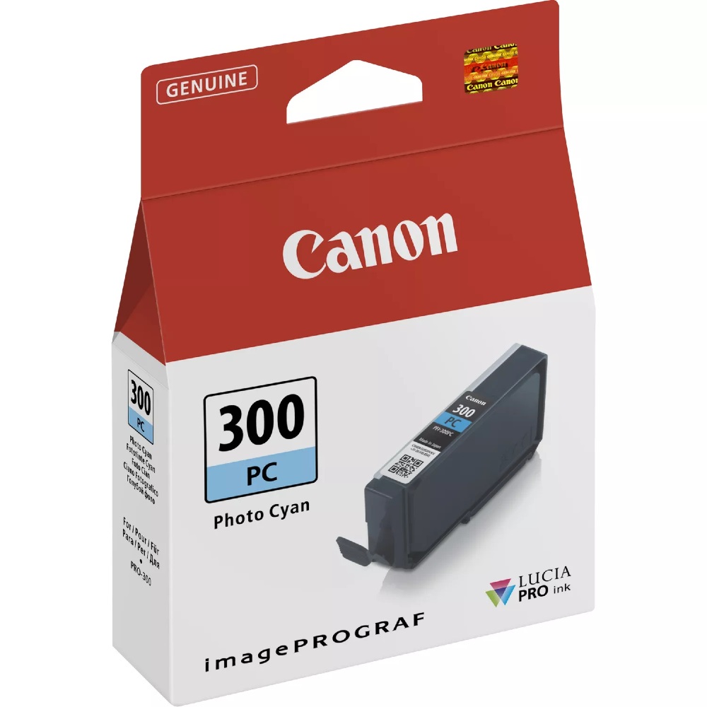 Canon PFI-300 Tinta Cian Fotográfico