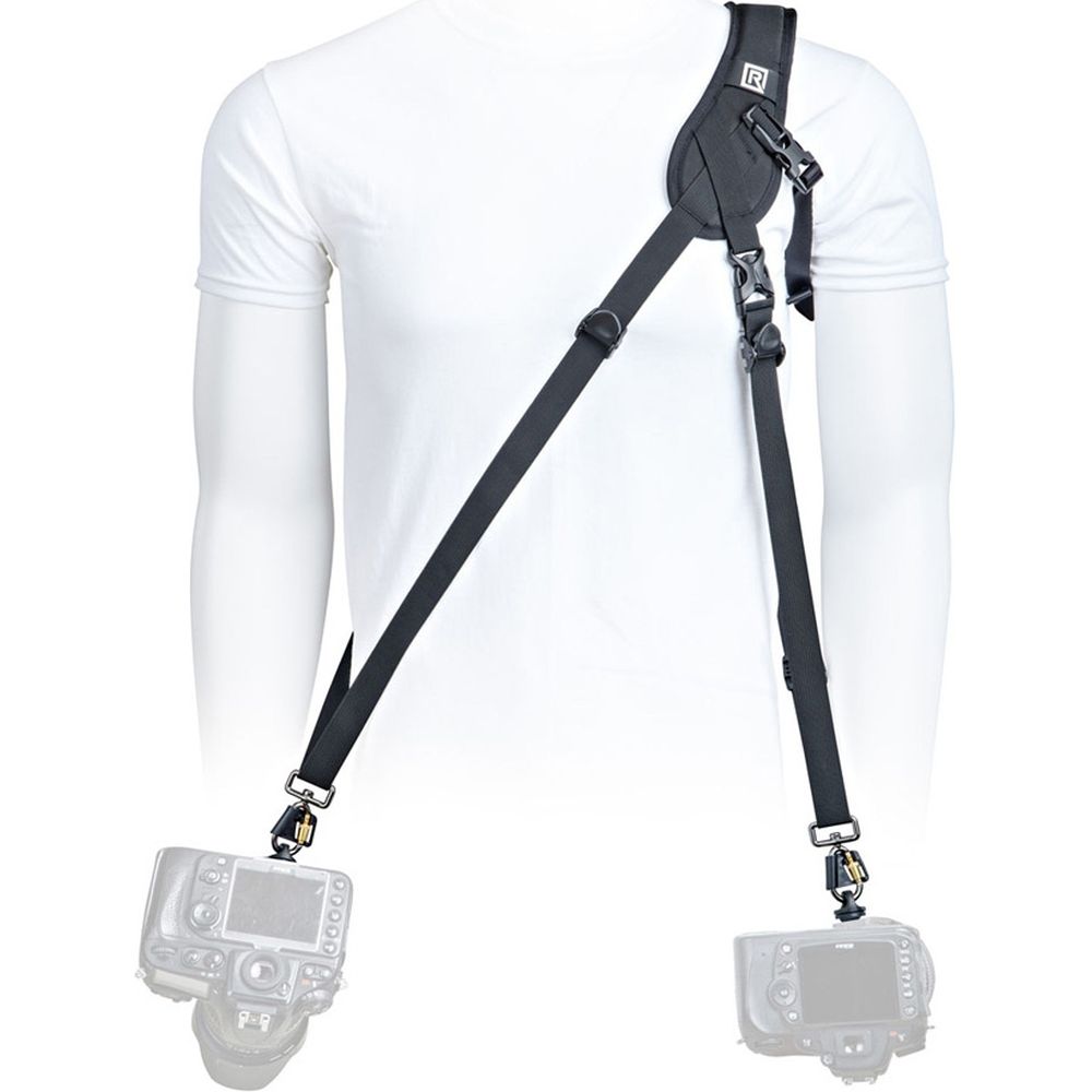 Correa bandolera para cámara individual o doble BlackRapid Hybrid X Extra Comfort