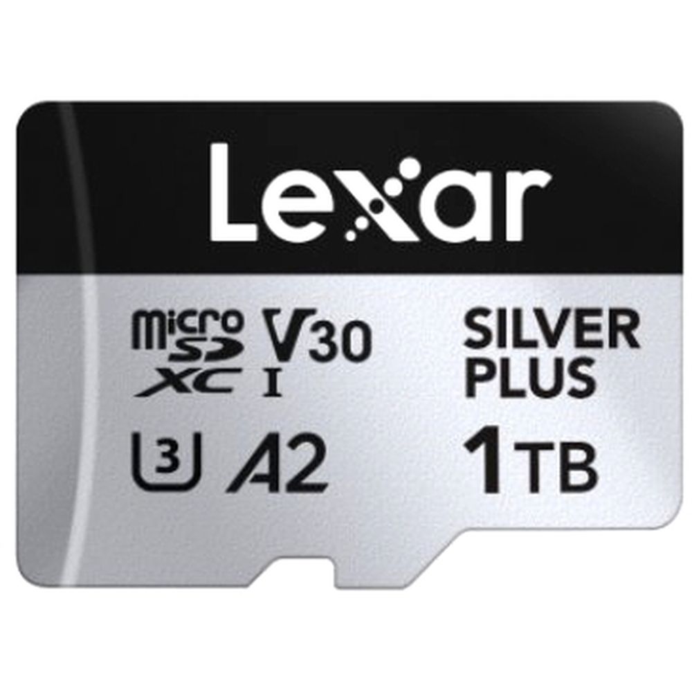 Lexar Silver Plus Tarjeta MicroSD UHS-I V30 R205/W150 MB/s - 1TB