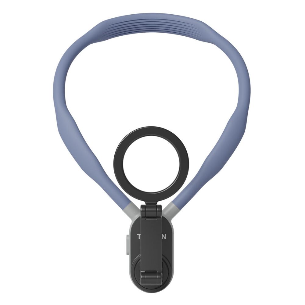 Telesin Soporte magnético para el cuello con MagSafe para smartphone, azul