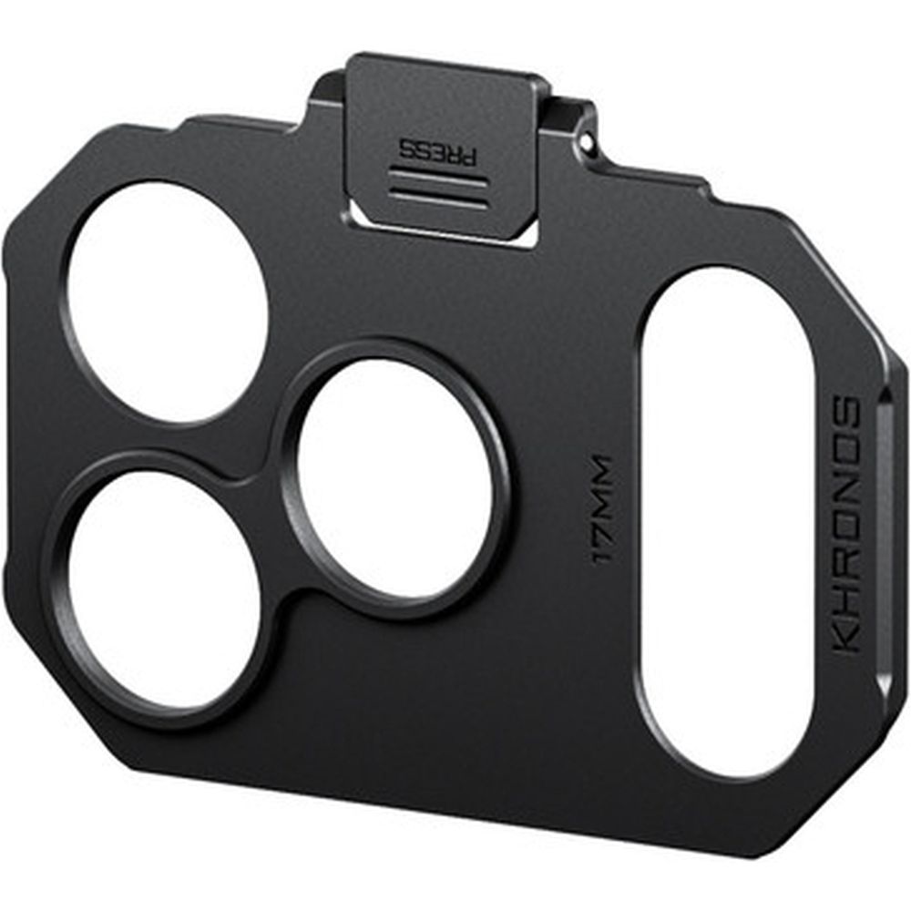 Adaptador de lente Tilta Khronos de 17 mm con rosca para iPhone 17 Pro - Gris espacial