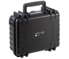 B&W outdoor.cases tipo 1000 Negra + Espuma
