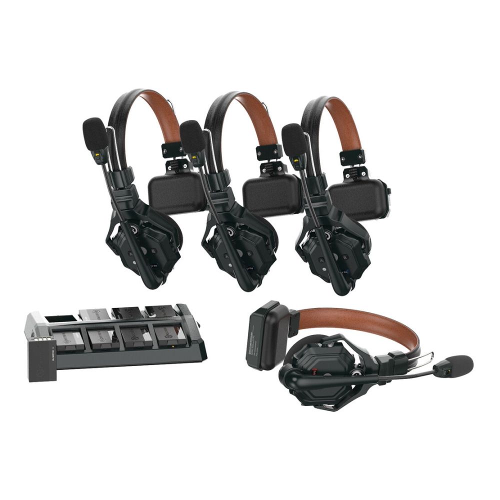 Hollyland Solidcom C1 Pro-4S (Sistema de auriculares para 4 personas)