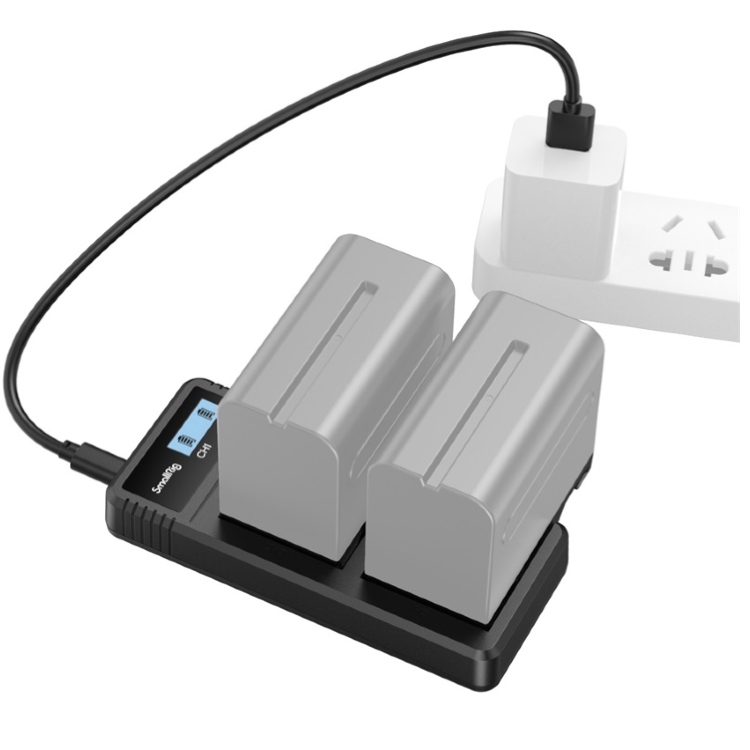 Cargador de batería para cámara SmallRig NP-F970 4086