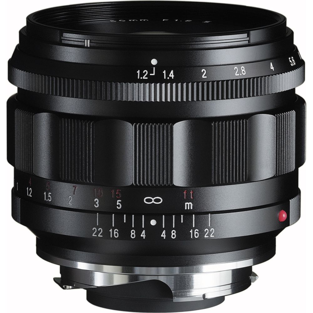 Voigtländer Nokton 50mm F/1.2 Tipo II ASPH montura Leica M negro