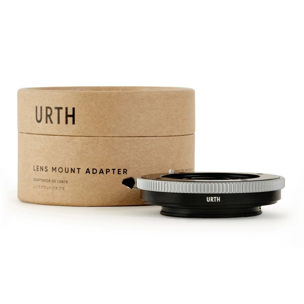 Adaptador de montura de lente Urth: Compatible con lentes Contax G al cuerpo de cámara Sony E