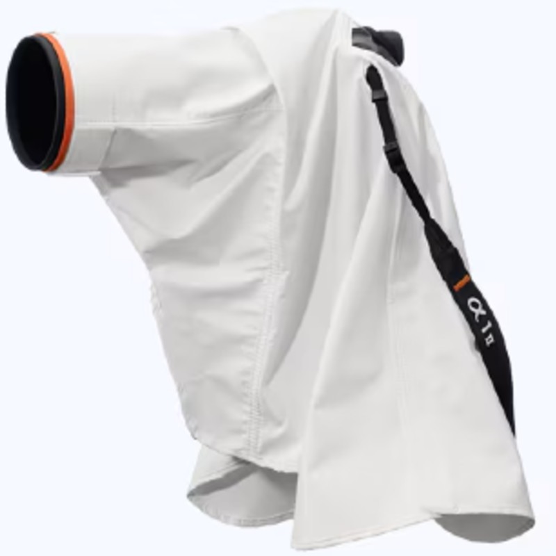 Funda de lluvia Sony LCR-EL pequeña - Blanca