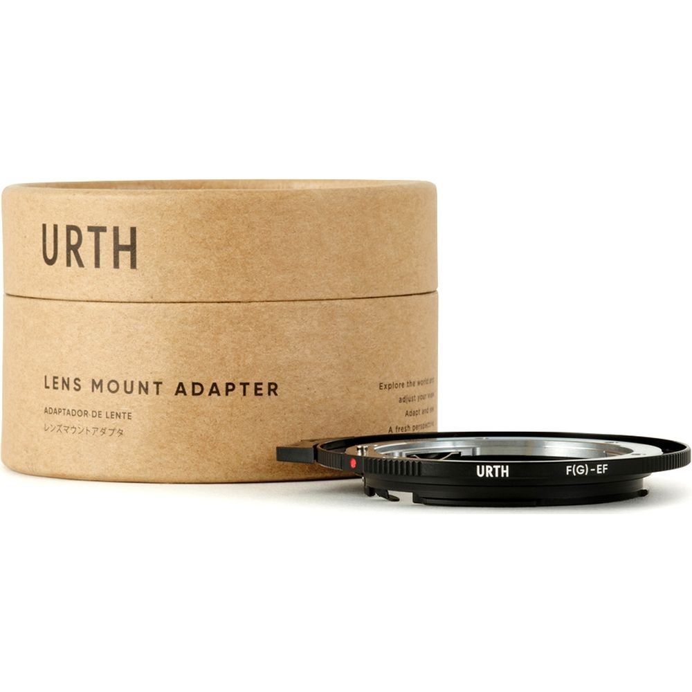 Adaptador de montura de lente Urth: compatible con lentes Nikon F (tipo G) y cuerpos de cámara Canon (EF/EF S)