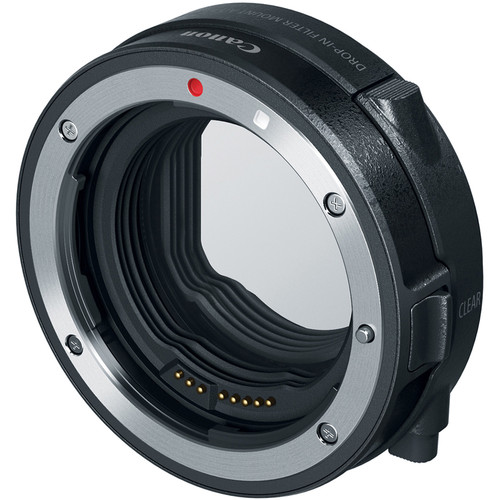 Canon Adaptador de Montura EF a RF + Filtro Polarizador Drop-In