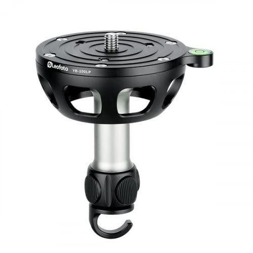 Leofoto Summit 100mm Base Nivelable + Plataforma Larga Con Gancho
