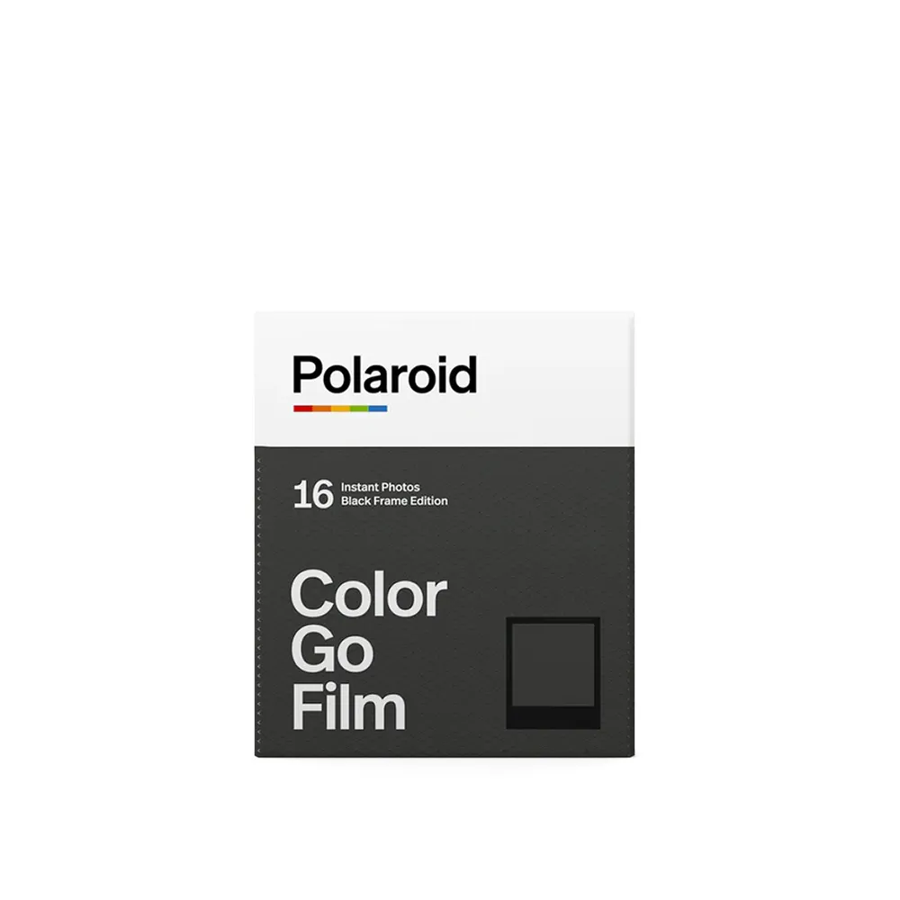 Polaroid Go Color Instant Film Double Pack (2 x 8 photos), black frame