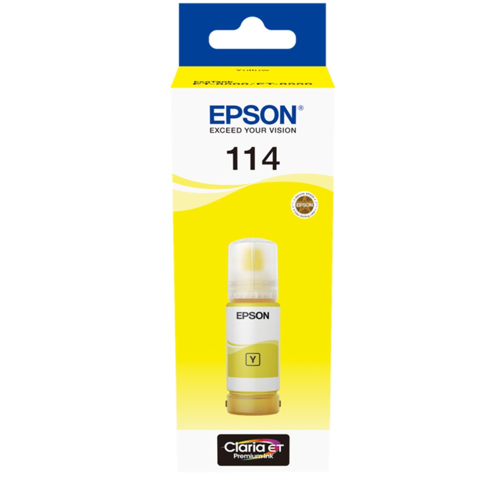 Epson 114 EcoTank Amarilla Botella de tinta