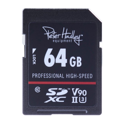 Peter Hadley 64GB SDXC Profesional Alta Velocidad Clase 10 UHS-2