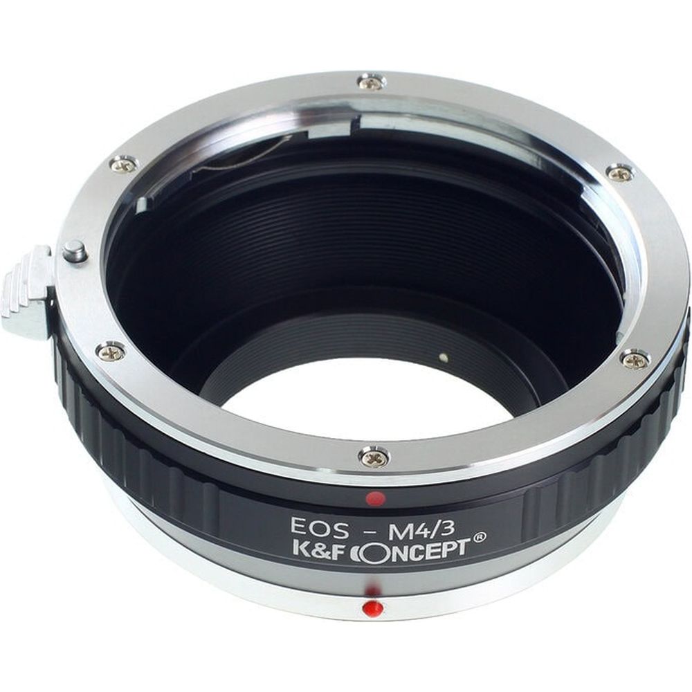 Adaptador de objetivo K&F para Canon EOS (EF / EF-S) - Micro 4/3