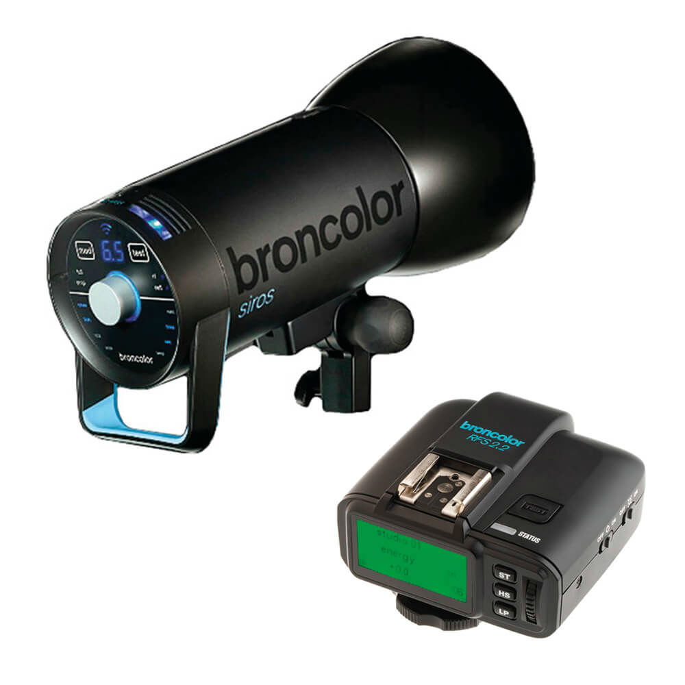 Broncolor Siros 800 S Wi-Fi + Transmisor RFS 2.2 C (Canon)