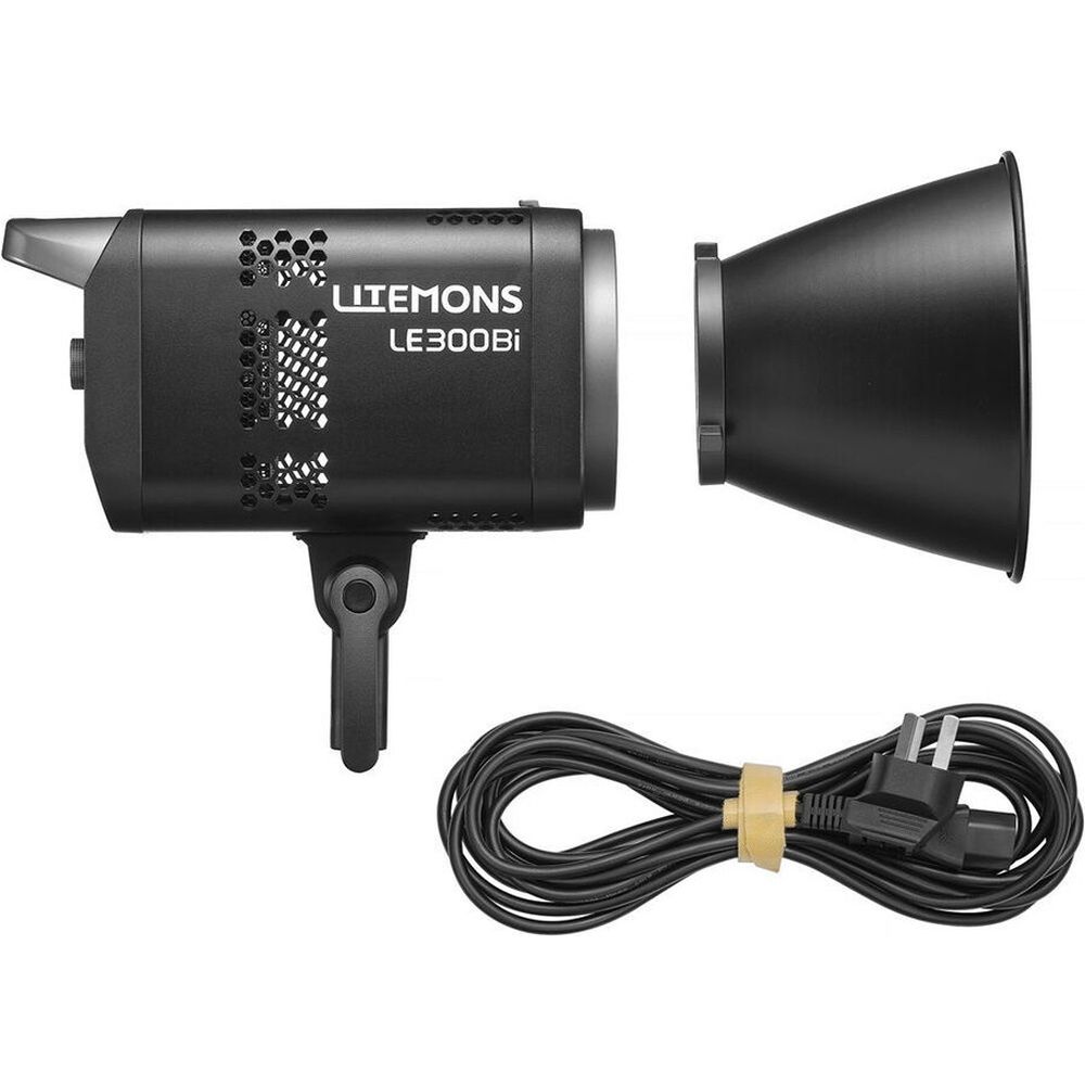 Luz de vídeo LED bicolor Godox LE300Bi Black Litemons