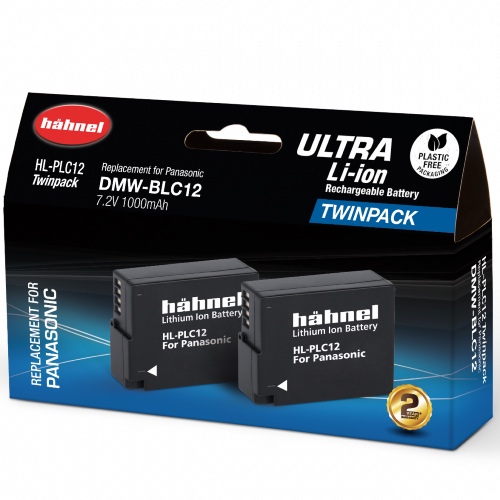 Paquete doble Hähnel HL-PLC12 Ultra - Panasonic DMW-BLC-12