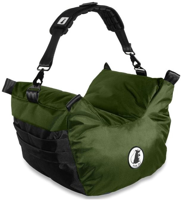 Bolsa para ratas Focus - Grande Profesional V4 - Verde marino (Relleno de espuma con memoria)