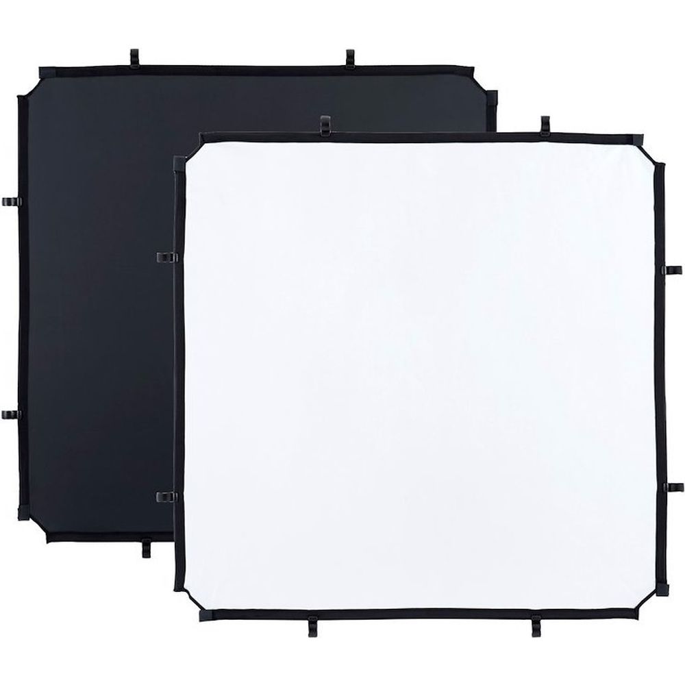 Manfrotto LL LR81121R Skylite Rapid Fabric Small 110x110cm Negro/Blanco