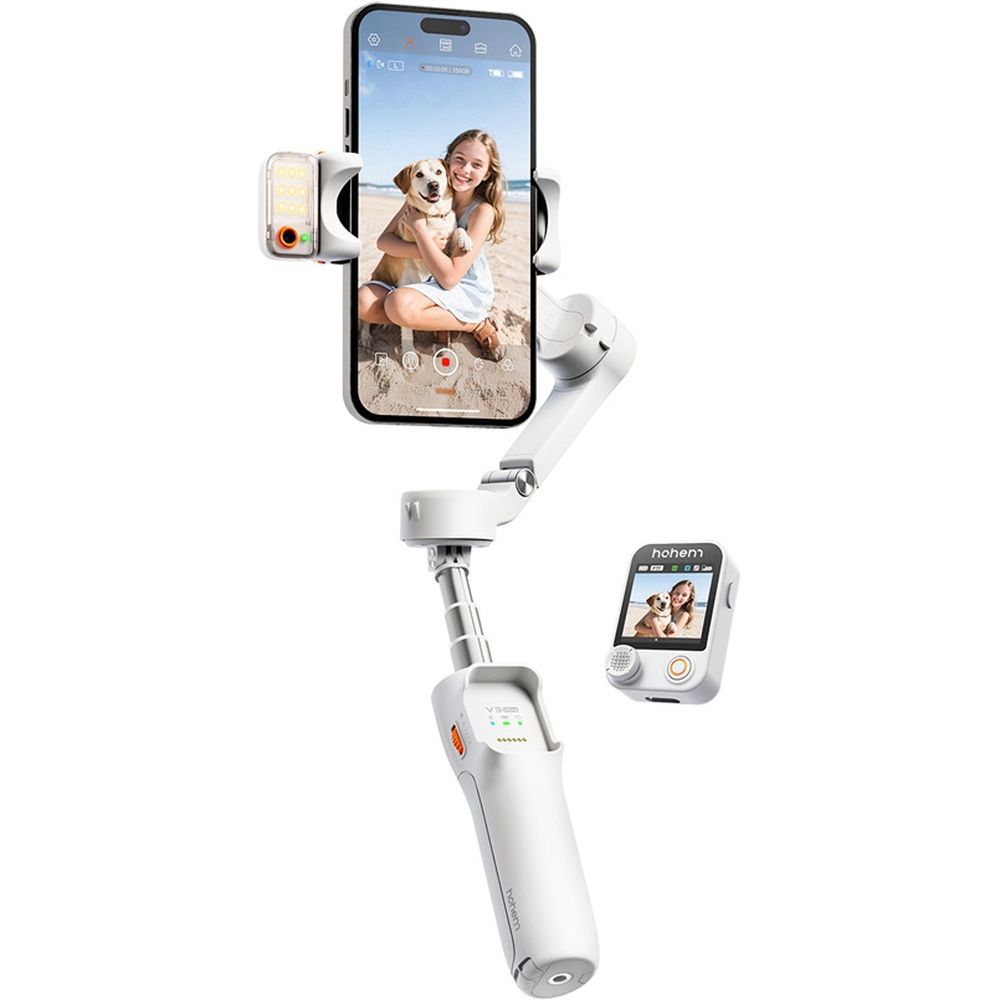 Estabilizador móvil Hohem iSteady V3 Ultra blanco