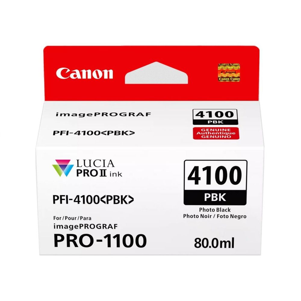 Canon PFI4100 Depósito de tinta negro fotográfico