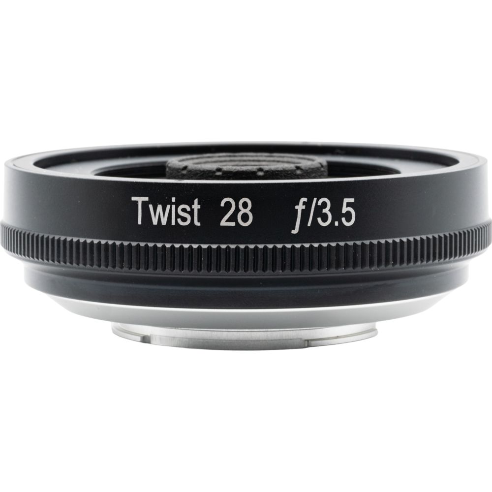 Lente Lensbaby Twist 28 con estuche tipo concha para Nikon Z