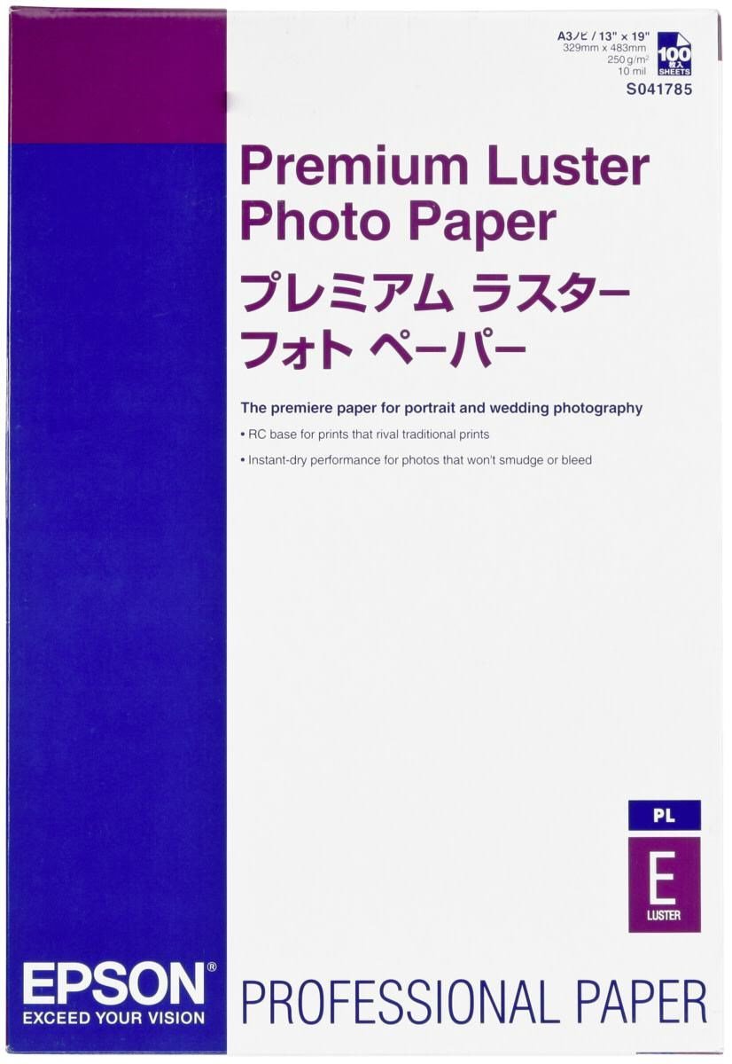Papel Fotográfico Premium A3+ Epson 100 hojas