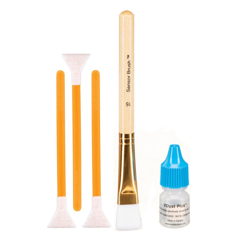 Visible Dust Kit de limpieza de sensores secos y húmedos 1,6x