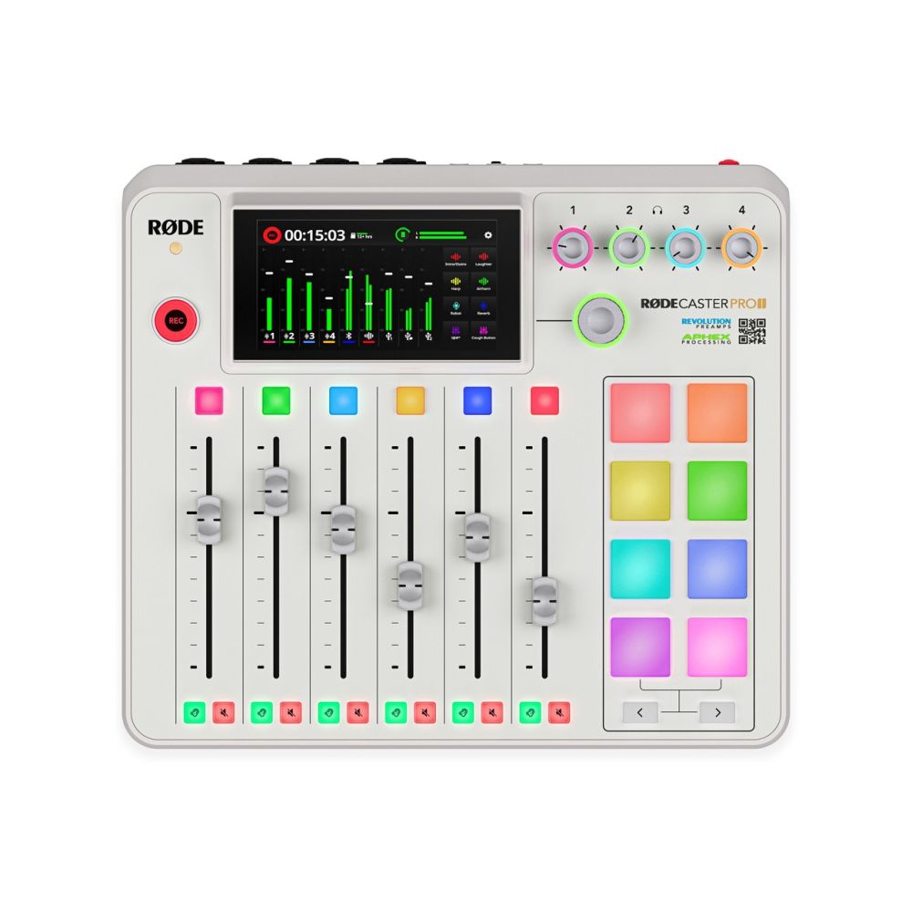 RODE RØDECaster Pro II, blanco