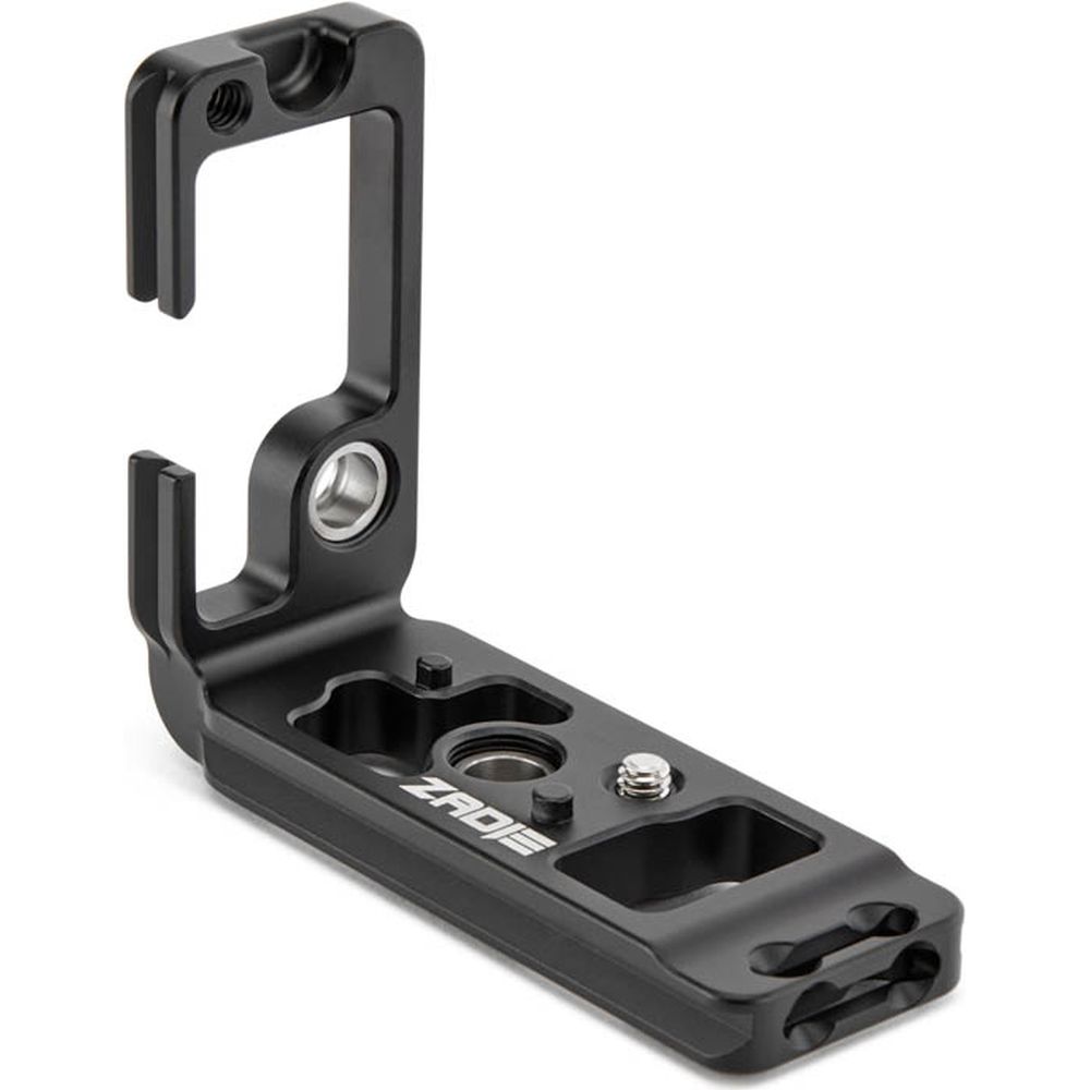 Soporte en L Arca QD de 107 mm con tres patas ZADIE QD, color negro oscuro/mate para Nikon Z6 III
