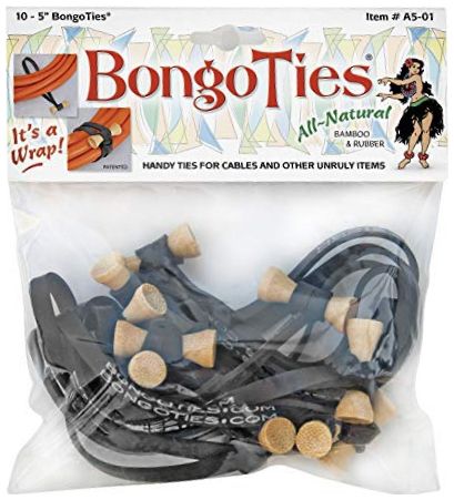 Bongo Ties Negro original 10pcs