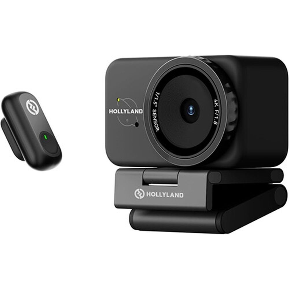Transmisión combinada de Hollyland Lyra con cámara web Lark A1 TX 4K UHD