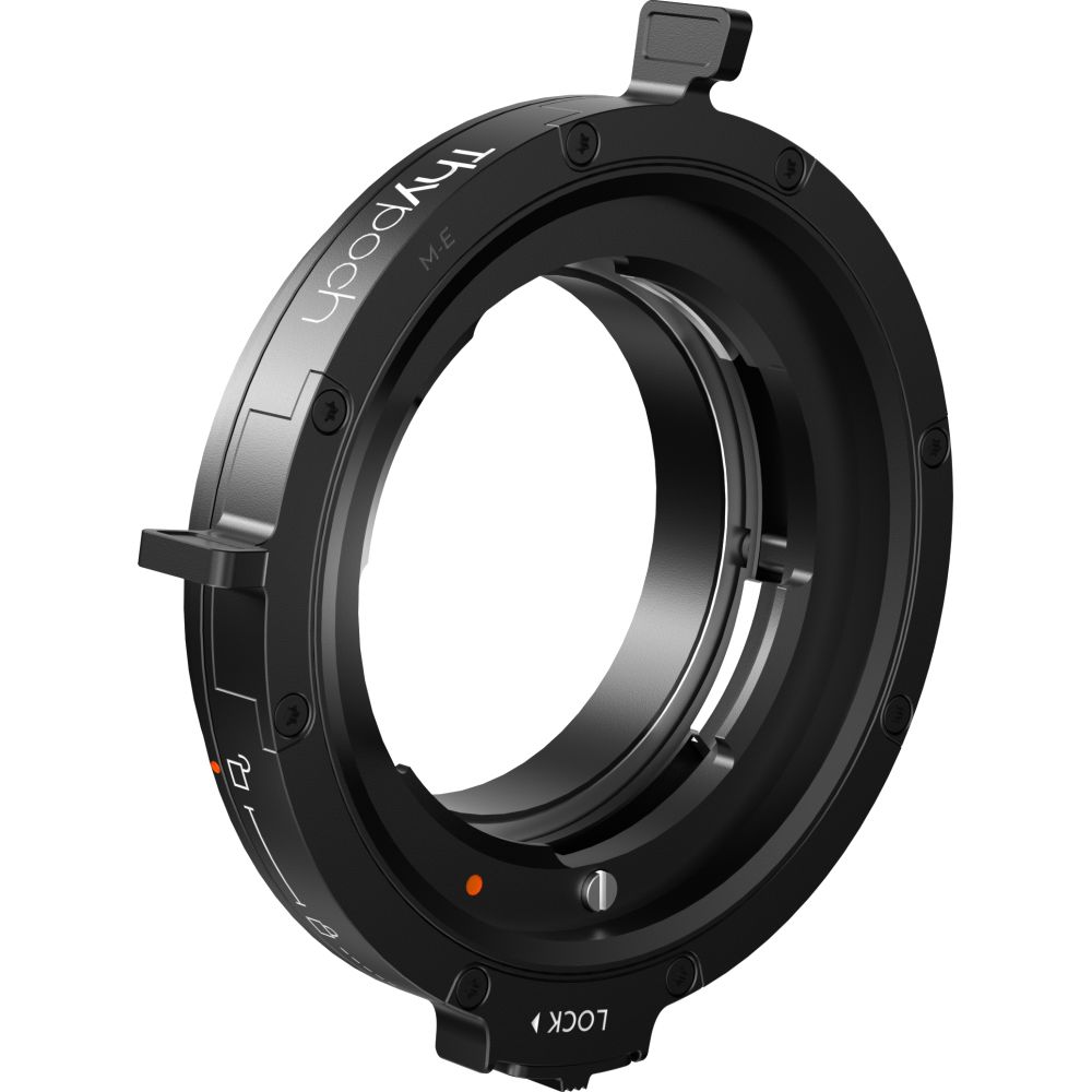Adaptador de bloqueo positivo para montura M de Thypoch, montura Sony E, negro