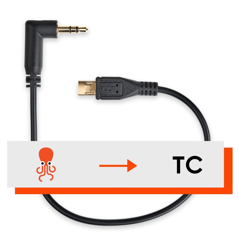 Tentáculo a Micro-USB para cable de código de tiempo Sony FX3 / FX30