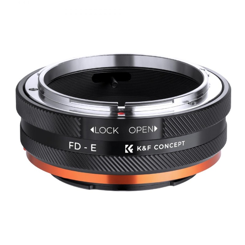 Adaptador de lente K&F Canon FD - Sony E-Mount (IV PRO)